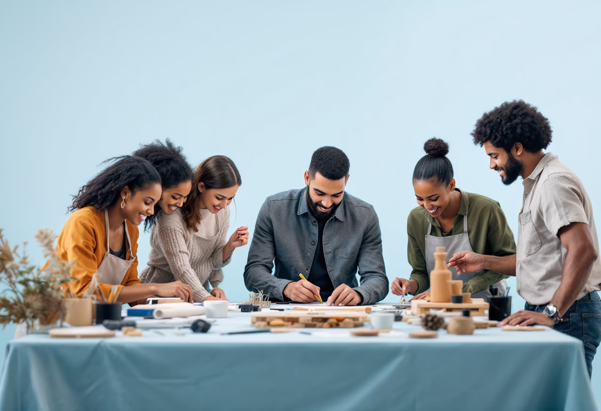 image of a community gathering